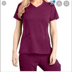 Healing hands purple label yoga scrubs